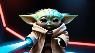 Full Combo Challenge! Baby Yoda (Floating in a Pod) Parry Grip in Beat Saber Mixed Reality!