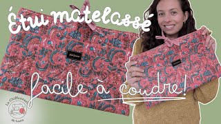 Tuto Couture Débutant Coudre Un Étui Matelé Facile Ordinateur, Tablette, Ipad