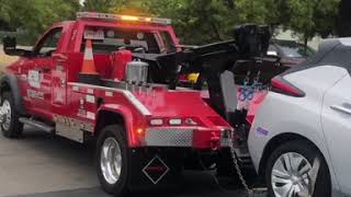 Professional Towing w/dolly work.