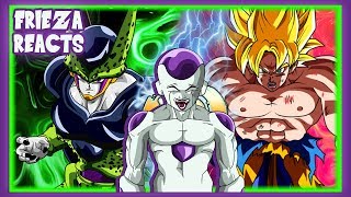 FRIEZA REACTS TO PERFECT CELL VS GOKU (CELL VS CHI-CHI PART 2)