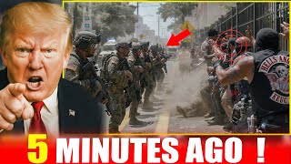 Hells Angels And Mexican Cartels Attack Ice In Chicago - Marines Kll Them Instantly...
