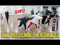 Let's See How BTS Learns Their Choreography