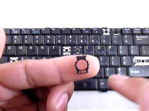 Fix my laptop keyboard key | Dell Acer Toshiba Gateway Lenovo IBM - YouTube