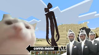 Return of Siren Head in Minecraft - Coffin Meme