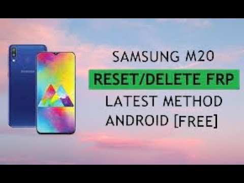 Samsung M20 (SM-M205)FRP Bypass Android 10 unlock google Samsung M20 (SM-M205)FRP Bypass Android 10 unlock google
