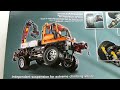 Video M4X's Creations - Unboxing Lego Technic - 8110 Mercedes-Benz Unimog U400