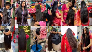 Silky Long Hair Play, Combing & Salon Hair Wash Relaxing Hair Care Asmr