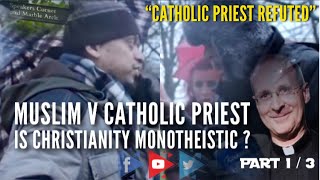 Video: In John 20:17, Jesus said I am going to my Father and your Father. Whose Father? - Mansur Ahmad vs Catholic Priest