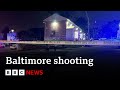 Baltimore shooting leaves two dead and several injured - BBC News