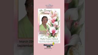 Phyllis Noreen Haydock Funeral Announcement