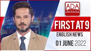 Ada Derana First At 9.00 - English News 01.06.2022