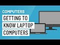 Computer Basics: Getting to Know Laptop Computers