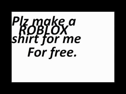 Roblox: Can someone make me a shirt/pants