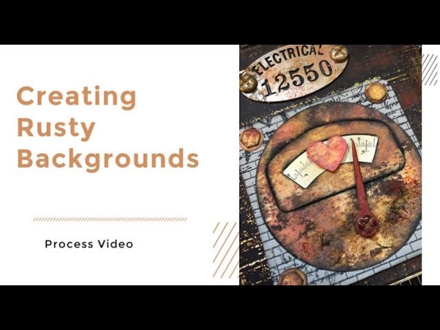 Creating Rust on Voltage Die From Tim Holtz