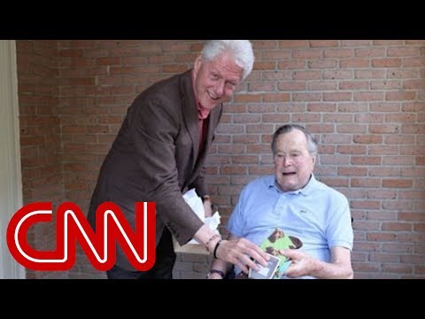 Bill Clinton's gift to George H.W. Bush