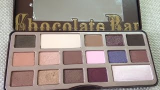 Too Faced Chocolate Bar Palette   Real vs Fake