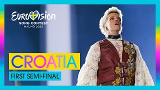 Baby Lasagna - Rim Tim Tagi Dim (Live) | Croatia 🇭🇷 | First Semi-Final | Eurovision 2024