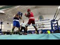Amateur Heavyweight Boxing Full first round James Baco Vs Xavier Poole -205 pounds plus
