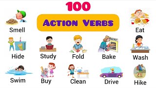 100 Common Action Verbs