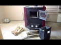 MessickStove.com - EnergyMAX Extreme 160 Wood & Coal Stove - Starting Fire Part 1