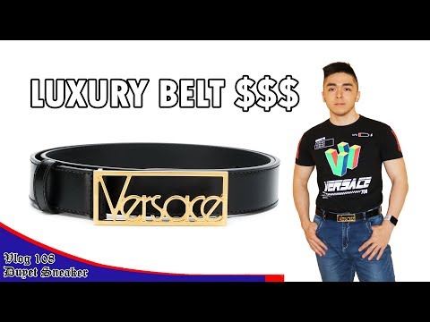 Cách chọn thắt lưng phù hợp - Review thắt lưng Versace 10 triệu | Vlog 108 - Duyet Sneaker