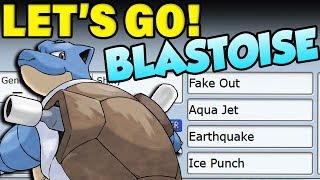 Pokemon Let's Go Blastoise Moveset! How To Use Blastoise!
