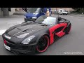 Hamann Hawk SLS AMG Roadster - FULL Throttle Accelerations in Monaco!