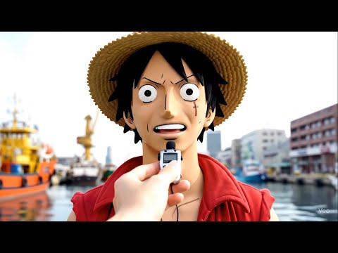 You Won't BELIEVE What These One Piece Characters Said (Veo 3 Funny Interviews )