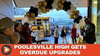 Students Arrive at New & Improved Poolesville High