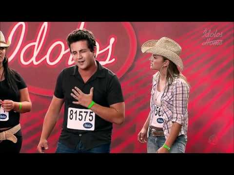 Ídolos 2011 - Audição - Camila, Helton e Gabriela de Morais