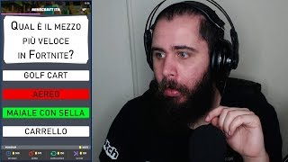 QUIZ BELLI SU MINECRAFT & FORTNITE