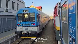 Trať 240 - R 669 - Okříšky - Zastávka U Brna - Čd 754 012-3