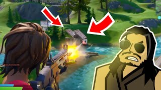 Infiltrating The Agency Roach Plays Fortnite The Squad