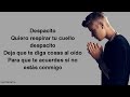 Justin Bieber - Despacito (Lyrics) ft. Luis Fonsi, Daddy Yankee