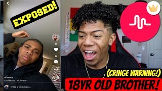 Reacting To My Brothers Musicallyscringe Warning Must Watch
