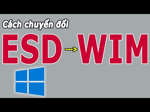 Cách chuyển đổi FILE ESD sang FILE WIM | Cài WIN 10 bằng cách APPLY IMAGE cực dễ