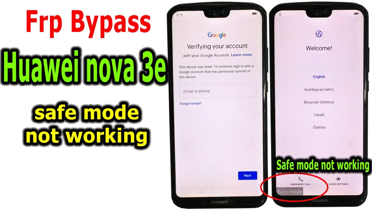 Bypass Frp Huawei Nova 3e (ANE-LX2) with UnlockTool, Bypass Frp Huawei Nova 3e (ANE-LX2) with UnlockTool,