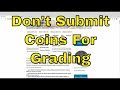 Do Not Submit Coins - Errors - Varieties For Grading