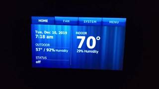 Honeywell Wifi Smart Thermostat RTH9580 working with Alexa commands echo show auto fire tv cube