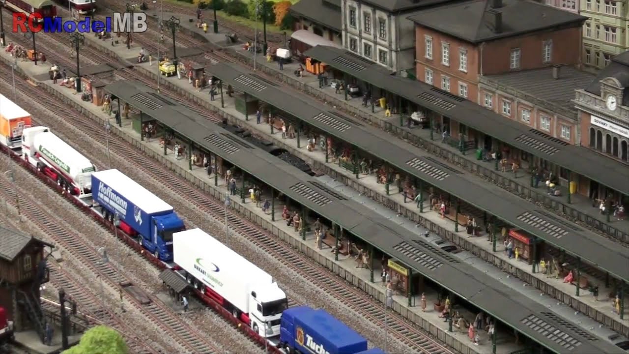 RCModelMB - Model Trains On Model Railway HO Scale - YouTube