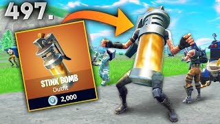 *NEW SKIN* STINK BOMB..?!! Fortnite Daily Best Moments Ep.497 (Fortnite Battle Royale Funny Moments)