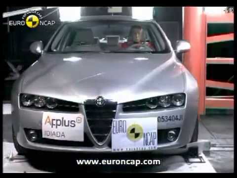 Alfa Romeo 159 2006 Euro NCAP, краш-тест