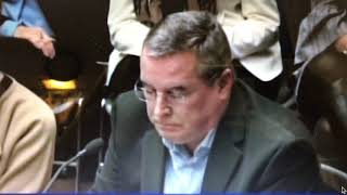 Keith Smith testifies to R.I. State Judiciary Committee on Sex Crime Legislation