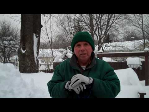 Gutterman Services – Blizzard 2010 Ice dam testimonial