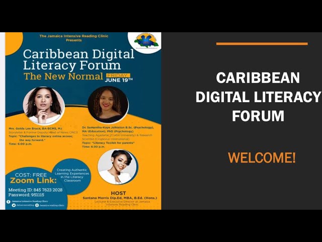 Caribbean Digital Literacy Forum First Session