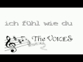 ich fühl wie du / www.the-voices.npage.de