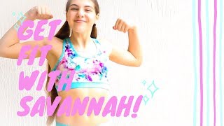 Get Fit with Savannah | Volleyball Workout Part 1