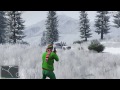 GTA 5 Online - SNOWBALL FIGHT! Next Gen GTA 5 PS4 Snow Gameplay! (GTA 5 Christmas DLC 2014)