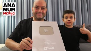YouTube Silver Plaket Kutu Açılışı ve Anamur Medya 4 Yaş Kutlaması Selim Anamur Vlog