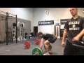 Touch n go clean and jerk cluster of 5